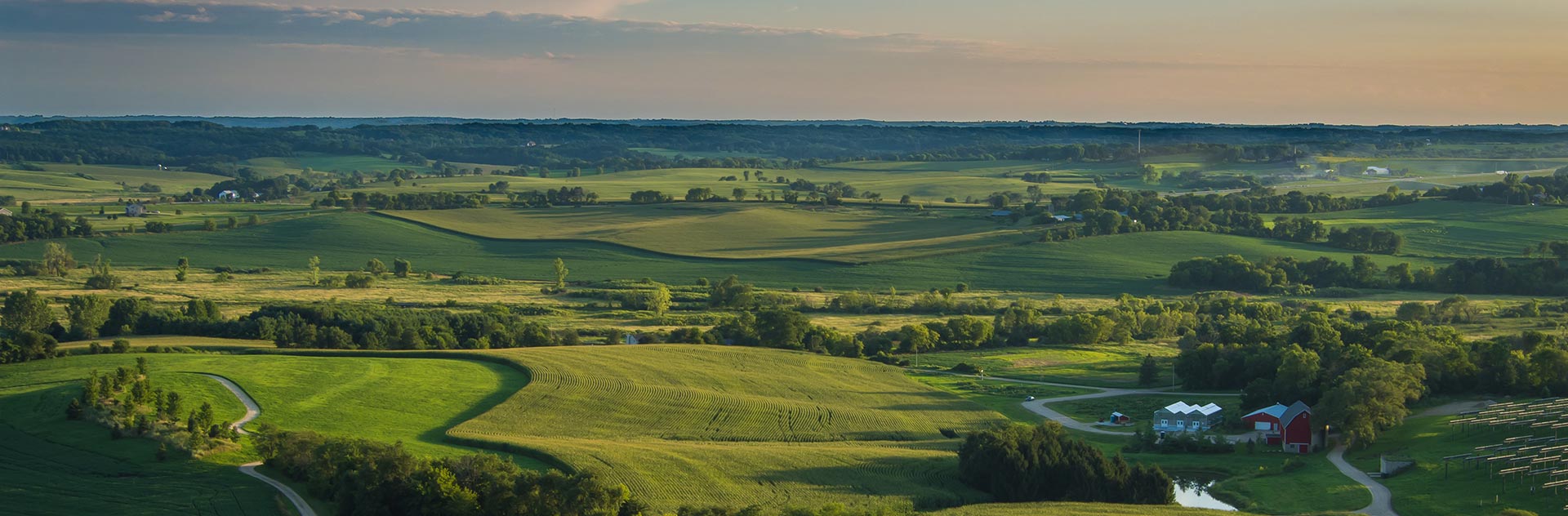 Vast Valley from Above