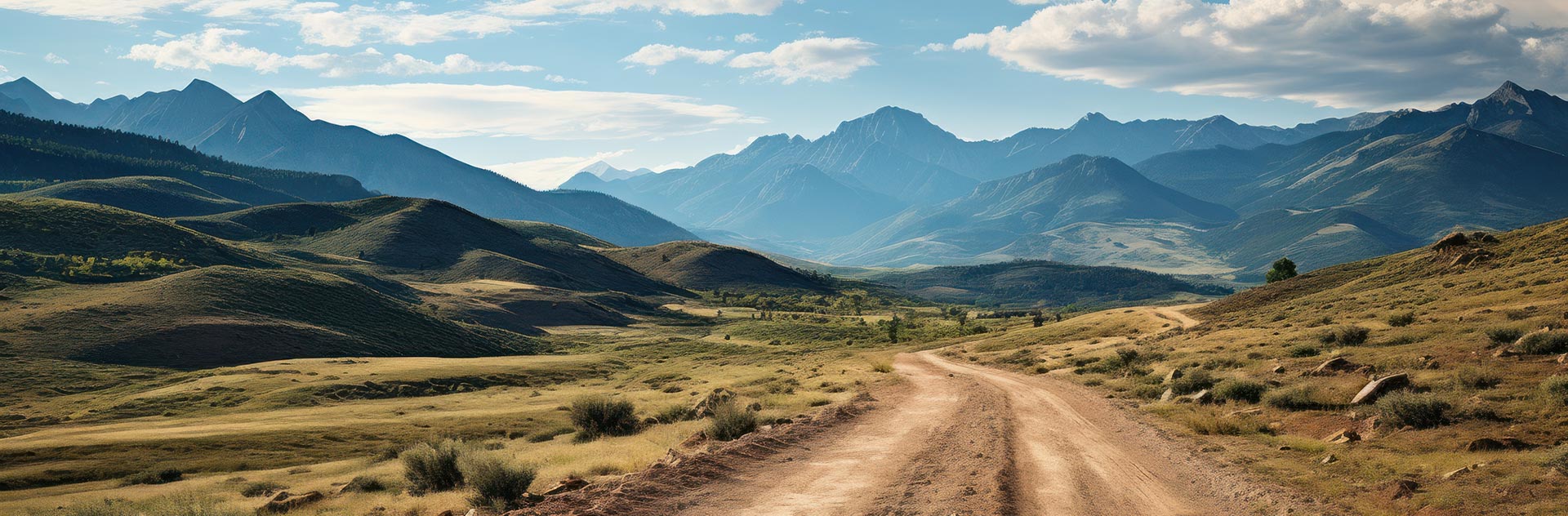 Mountains and Road